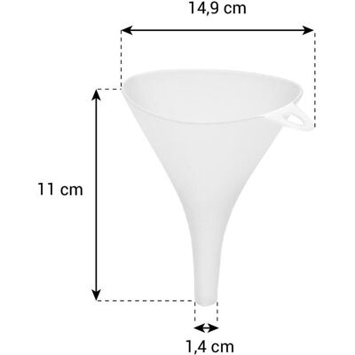 Tescoma Trichter PRESTO 11 cm, Einfülltrichter Tescoma Trichter PRESTO 11 cm, Einfülltrichter