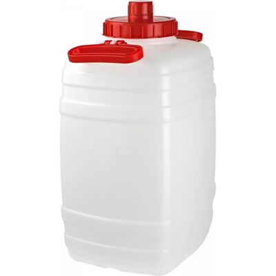 Brixo Polyethylen-Behälter mit Entlüftung 25, Vorratsbehälter, Transparent Brixo Polyethylen-Behälter mit Entlüftung 25, Vorratsbehälter, Transparent