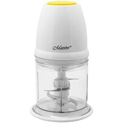 Maestro Rozdrabniacz 300W MR-580, Zerkleinerer, Weiss, Transparent Maestro Rozdrabniacz 300W MR-580, Zerkleinerer, Weiss, Transparent