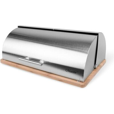 Maestro Bäckerei MR-16725, Brotaufbewahrung, Silber Maestro Bäckerei MR-16725, Brotaufbewahrung, Silber