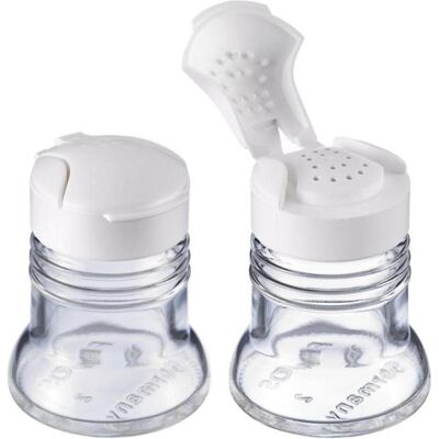 Westmark 2-tlg. Set Universalstreuer »Paris-Snap«, Pfeffermühle + Salzmühle, Weiss, Transparent Westmark 2-tlg. Set Universalstreuer »Paris-Snap«, Pfeffermühle + Salzmühle, Weiss, Transparent