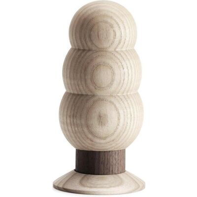 Born in Sweden Gewürzmühle aus Esche & Walnuss in Baumform mit Keramikmahlwerk, Pfeffermühle + Salzmühle, Braun Born in Sweden Gewürzmühle aus Esche & Walnuss in Baumform mit Keramikmahlwerk, Pfeffermühle + Salzmühle, Braun