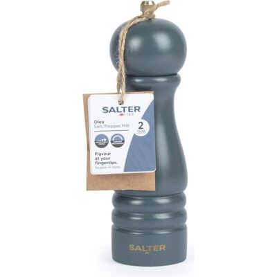 Salter BW120291GEU7 Olea Salt & Pepper Mill Grey, Pfeffermühle + Salzmühle, Grün, Grau Salter BW120291GEU7 Olea Salt & Pepper Mill Grey, Pfeffermühle + Salzmühle, Grün, Grau