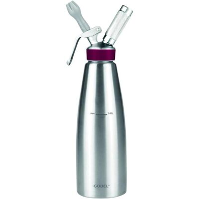 Göbel, Siphon, Professioneller Siphon für leichte und cremige Zubereitungen (Flaschensiphon) Göbel, Siphon, Professioneller Siphon für leichte und cremige Zubereitungen (Flaschensiphon)