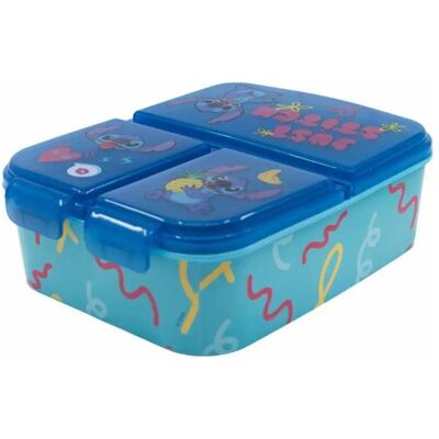 Magni Brotdose Disney Stitch dreigeteilt blau/türkis, Lunchbox, Blau, Türkis Magni Brotdose Disney Stitch dreigeteilt blau/türkis, Lunchbox, Blau, Türkis