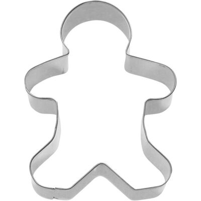 Westmark Ausstechform "Lebkuchenmann", 6 cm, Ausstechformen, Silber Westmark Ausstechform "Lebkuchenmann", 6 cm, Ausstechformen, Silber