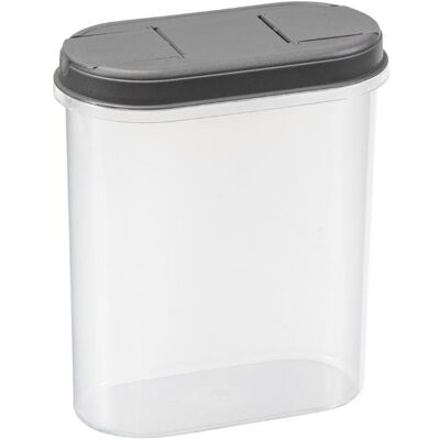 Plast team Trockenvorratsdose Margerit, Vorratsbehälter, Grau Plast team Trockenvorratsdose Margerit, Vorratsbehälter, Grau