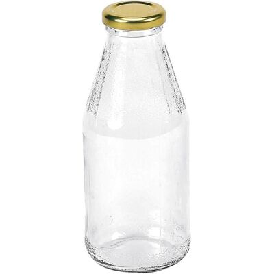 12x Deti Saftflasche mit Deckel, Einmachgläser, Gold 12x Deti Saftflasche mit Deckel, Einmachgläser, Gold