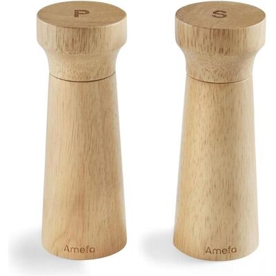 Amefa Salzstreuer, Pfeffermühle + Salzmühle, Braun Amefa Salzstreuer, Pfeffermühle + Salzmühle, Braun