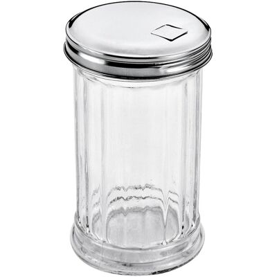 6x Metaltex Dosito Zuckerspender, Vorratsbehälter, Transparent, Silber 6x Metaltex Dosito Zuckerspender, Vorratsbehälter, Transparent, Silber