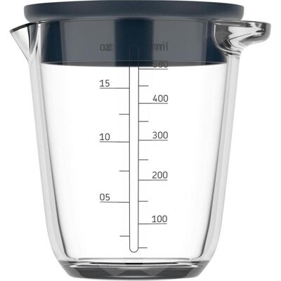 Messbecher 500ml mit navy Deckel - Messbecher Messbecher 500ml mit navy Deckel - Messbecher