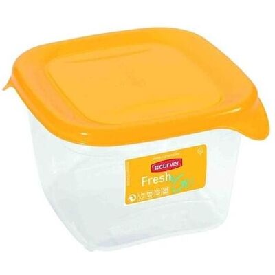 Curver FOODKEEPER F&G 0.45L YELLOW, Vorratsbehälter, Gelb, Transparent Curver FOODKEEPER F&G 0.45L YELLOW, Vorratsbehälter, Gelb, Transparent