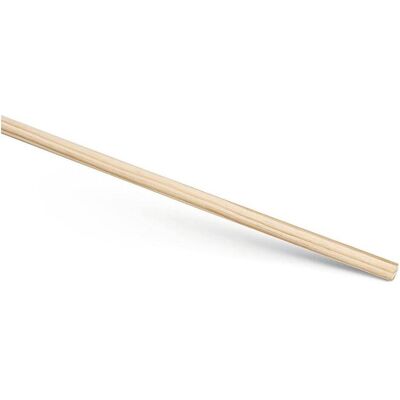 Magni Nölle 10450000 Holzbesenstiel mit Rundkopf, 120 cm, Reinigungsutensil Magni Nölle 10450000 Holzbesenstiel mit Rundkopf, 120 cm, Reinigungsutensil