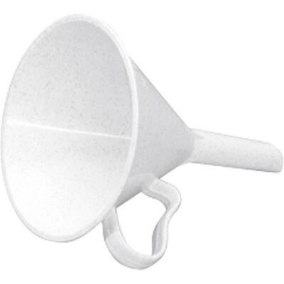 5x Waca Trichter mit Henkel Ø 10 cm weiss, Einfülltrichter, Weiss 5x Waca Trichter mit Henkel Ø 10 cm weiss, Einfülltrichter, Weiss