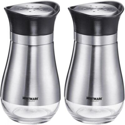 Westmark 2-tlg. Set Gewürzstreuer »Lissabon«, Pfeffermühle + Salzmühle, Grau Westmark 2-tlg. Set Gewürzstreuer »Lissabon«, Pfeffermühle + Salzmühle, Grau