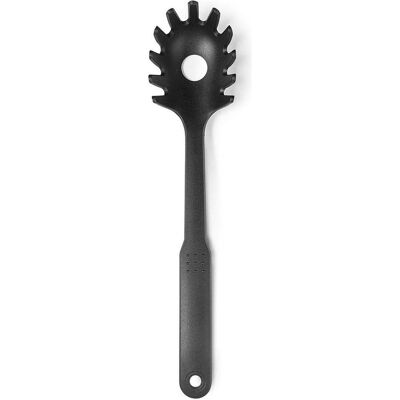 Ibili Spaghettilöffel Nylon Soft 30 cm Ideal für empfindliche Kochgeschirre und hitzebeständig, Kochbesteck, Schwarz Ibili Spaghettilöffel Nylon Soft 30 cm Ideal für empfindliche Kochgeschirre und hitzebeständig, Kochbesteck, Schwarz