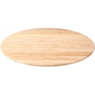 Continenta Rundes Servierbrett - 40cm Naturholz Continenta Rundes Servierbrett - 40cm Naturholz
