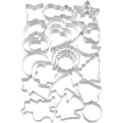 Kaiser Weihnachten, Ausstechformen, Silber Kaiser Weihnachten, Ausstechformen, Silber