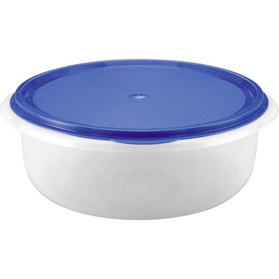 4x Axentia Hefeteigschüssel, Vorratsbehälter, Blau, Transparent 4x Axentia Hefeteigschüssel, Vorratsbehälter, Blau, Transparent
