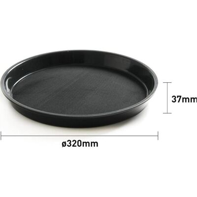 Hendi, Tablett, Serviertablett rund, 32cm Hendi, Tablett, Serviertablett rund, 32cm