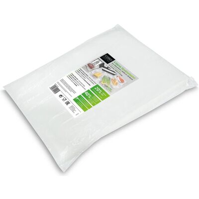 Caso Vakuumierbeutel 4 Sterne 30 x 40 cm, 60 Stück, Lebensmittelverpackung, Transparent Caso Vakuumierbeutel 4 Sterne 30 x 40 cm, 60 Stück, Lebensmittelverpackung, Transparent