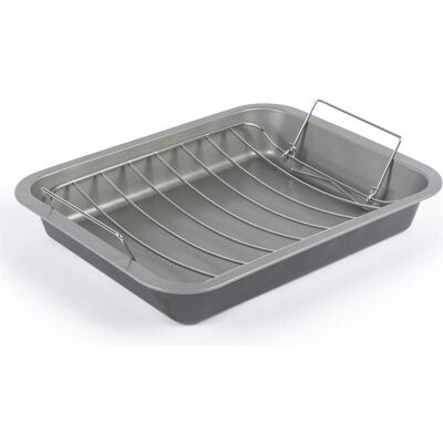 Salter BW13669 Essentials 41cm Roasting Tray, Auflaufform, Grau Salter BW13669 Essentials 41cm Roasting Tray, Auflaufform, Grau