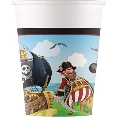 Magni, Einweggeschirr, Pappbecher Piraten 8er FSC-Mix (8x) Magni, Einweggeschirr, Pappbecher Piraten 8er FSC-Mix (8x)