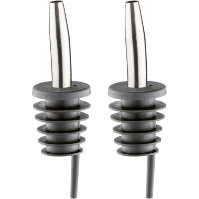 Westmark, Bar Zubehör, 2 Ausgiesser »Inox Eco-Pour«, PE-Korken, kurz (Dosierer + Ausgiesser) Westmark, Bar Zubehör, 2 Ausgiesser »Inox Eco-Pour«, PE-Korken, kurz (Dosierer + Ausgiesser)