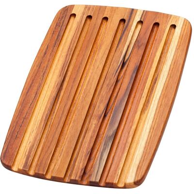 TeakHaus Brotbrett Teak, Schneidebrett, Braun TeakHaus Brotbrett Teak, Schneidebrett, Braun
