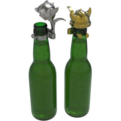Winkee, Wein Zubehör, - Viking Helmet Bottle Stopper Set - 2 inches (Weinverschluss) Winkee, Wein Zubehör, - Viking Helmet Bottle Stopper Set - 2 inches (Weinverschluss)