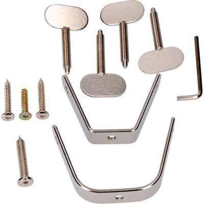 EDM Ersatzteile 00663 76559 Stahl Schinken-Ständer (11 Stücke), Zubehör Küchengeräte EDM Ersatzteile 00663 76559 Stahl Schinken-Ständer (11 Stücke), Zubehör Küchengeräte