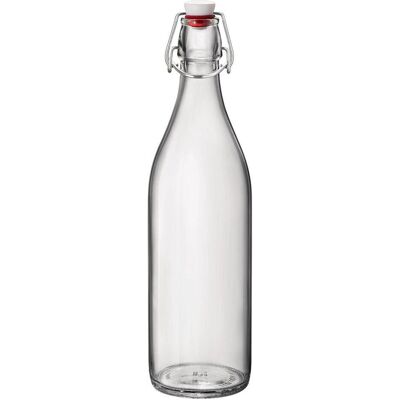 Bormioli Rocco Giara Flasche 1Lt mit Stopfen, Einmachgläser, Transparent Bormioli Rocco Giara Flasche 1Lt mit Stopfen, Einmachgläser, Transparent