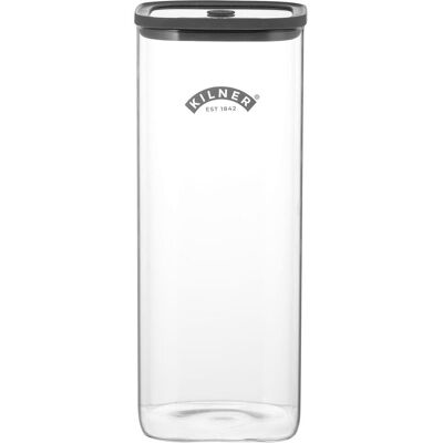 Kilner Vorratsbehälter 3,5l quad Glas, Vorratsbehälter, Transparent, Grau Kilner Vorratsbehälter 3,5l quad Glas, Vorratsbehälter, Transparent, Grau