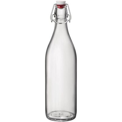 Bormioli Rocco Giara Flasche 1Lt mit Stopfen, Einmachgläser, Transparent Bormioli Rocco Giara Flasche 1Lt mit Stopfen, Einmachgläser, Transparent