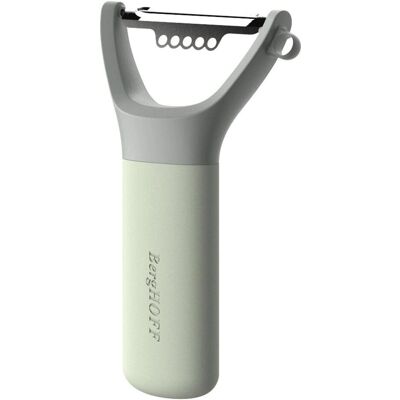 BergHoff Sparschäler mit Zester Leo Balance Grau/Grün, Sparschäler, Grau BergHoff Sparschäler mit Zester Leo Balance Grau/Grün, Sparschäler, Grau