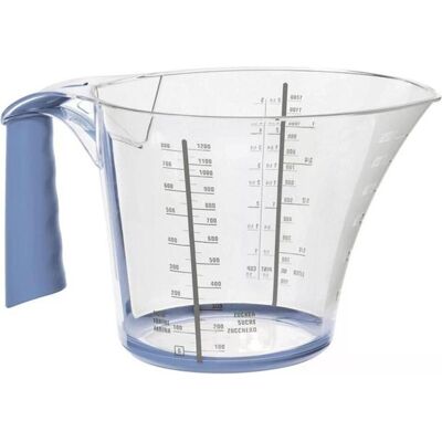Rotho Messbecher Loft 12 dl, Blau/Transparent, Messbecher, Blau, Transparent Rotho Messbecher Loft 12 dl, Blau/Transparent, Messbecher, Blau, Transparent