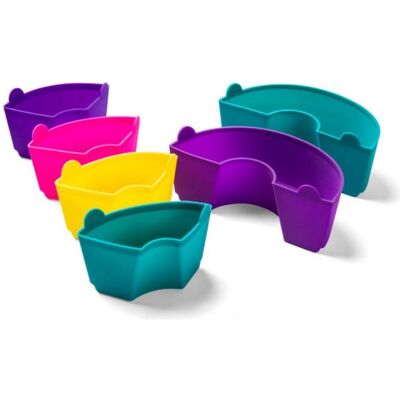 Omnia Silikonformen Set Maxi 6-teilig, Backform, Mehrfarbig Omnia Silikonformen Set Maxi 6-teilig, Backform, Mehrfarbig