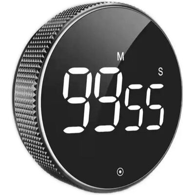 Relaxdays Magnetischer Küchentimer, Küchentimer, Schwarz Relaxdays Magnetischer Küchentimer, Küchentimer, Schwarz