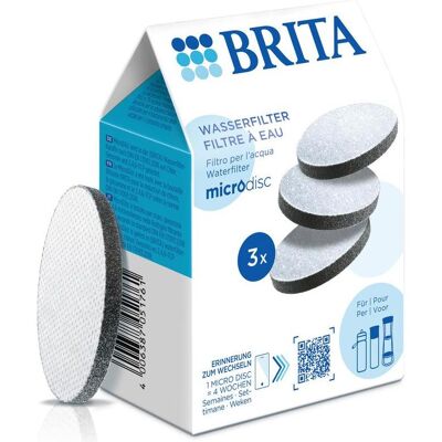Brita MicroDisc Wasserfilter - 3 Stück Brita MicroDisc Wasserfilter - 3 Stück