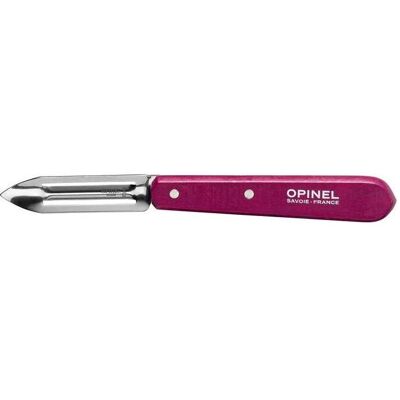 Opinel 001929 Schälmesser No. 115 violetter Buchenholzgriff, Sparschäler, Violett Opinel 001929 Schälmesser No. 115 violetter Buchenholzgriff, Sparschäler, Violett