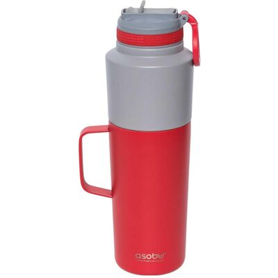 Asobu Doppelpack Thermosflasche und Becher - 600ml, 0,9L, 0,6L Asobu Doppelpack Thermosflasche und Becher - 600ml, 0,9L, 0,6L
