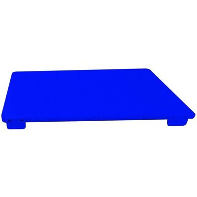 Bisetti Schneidebrett aus blauem Polyethylen, Schneidebrett, Blau Bisetti Schneidebrett aus blauem Polyethylen, Schneidebrett, Blau