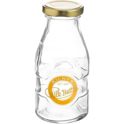 Kilner 1/3 Pint Screw Top Milk Bottle, Copper Black, (189 ml), Einmachgläser, Kupfer, Schwarz Kilner 1/3 Pint Screw Top Milk Bottle, Copper Black, (189 ml), Einmachgläser, Kupfer, Schwarz