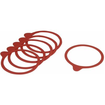 Westmark 6 Einkoch-Gummiringe, 94 x 108 mm, Einmachgläser Westmark 6 Einkoch-Gummiringe, 94 x 108 mm, Einmachgläser