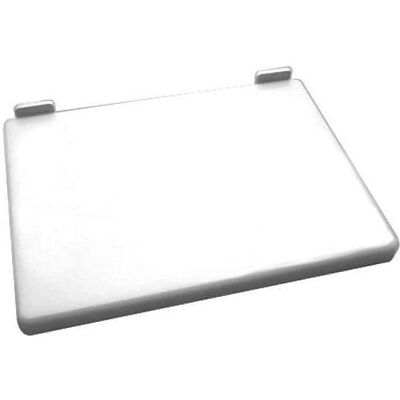 Bisetti Schneidebrett aus weissem Polyethylen, Schneidebrett, Weiss Bisetti Schneidebrett aus weissem Polyethylen, Schneidebrett, Weiss
