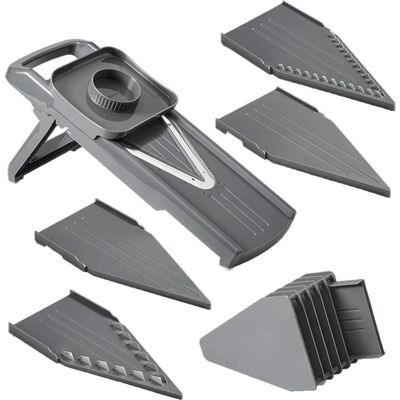 Metaltex Universalreibe Slice-V ABS/Ino, Küchenreibe, Silber, Grau Metaltex Universalreibe Slice-V ABS/Ino, Küchenreibe, Silber, Grau