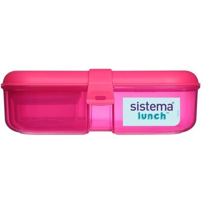 Sistema 1.1L Ribbon Lunch Pink, Lunchbox, Pink Sistema 1.1L Ribbon Lunch Pink, Lunchbox, Pink