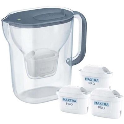 Brita Dzbanek filtrujący Style Essential+3 wkłady MaxtraPro PP (ciemnoniebieski), Wasserfilterkanne, Blau Brita Dzbanek filtrujący Style Essential+3 wkłady MaxtraPro PP (ciemnoniebieski), Wasserfilterkanne, Blau