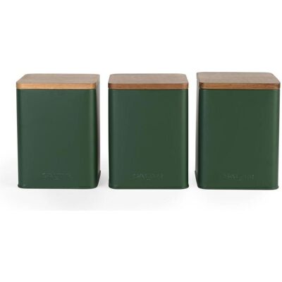 Salter BW12898G Toronto 3-Piece Canister Set, Green, Vorratsbehälter, Grün Salter BW12898G Toronto 3-Piece Canister Set, Green, Vorratsbehälter, Grün