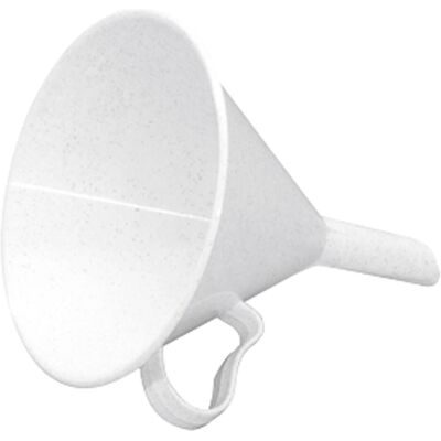 5x Waca Trichter mit Henkel Ø 12 cm weiss, Einfülltrichter, Weiss 5x Waca Trichter mit Henkel Ø 12 cm weiss, Einfülltrichter, Weiss